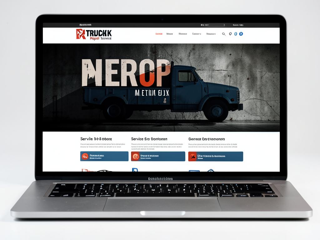 K2 Mobile Truck Repair website preview